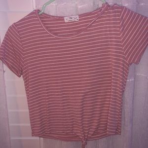 Pink Cropped Tee ☆